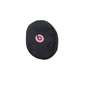 Black Pouch for Beats  Solo 1,2, & 3 Headphones. Soft Case w Inside Pocket